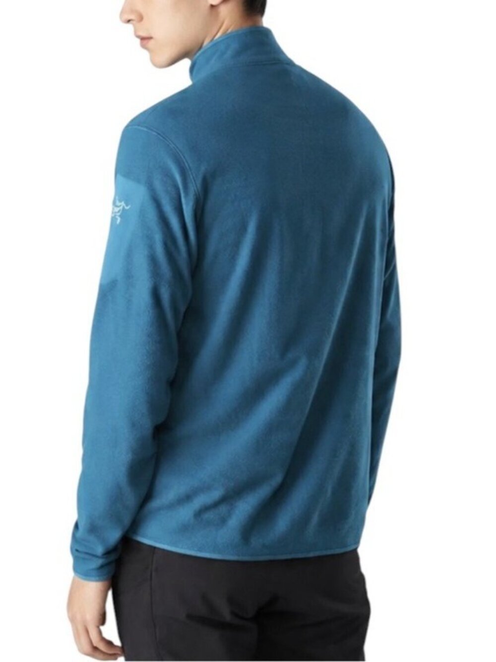 Arc'teryx Delta LT Zip Neck Waffle Fleece Turquoise Blue Size XL - Picture 3 of 15